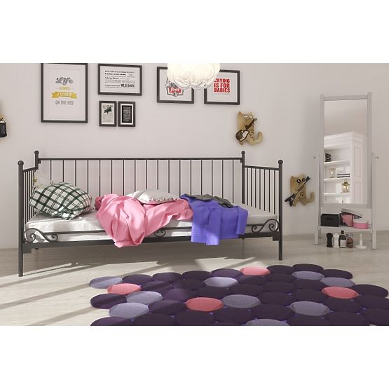 Detská kovová posteľ model 14