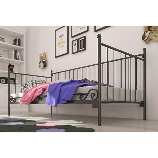 Detská kovová posteľ model 14