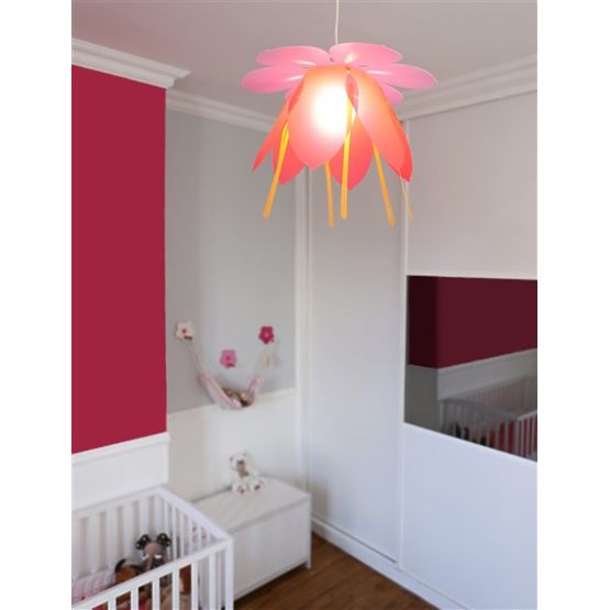 Detská lampa - kvet - rôzne farby