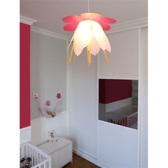 Detská lampa - kvet - rôzne farby