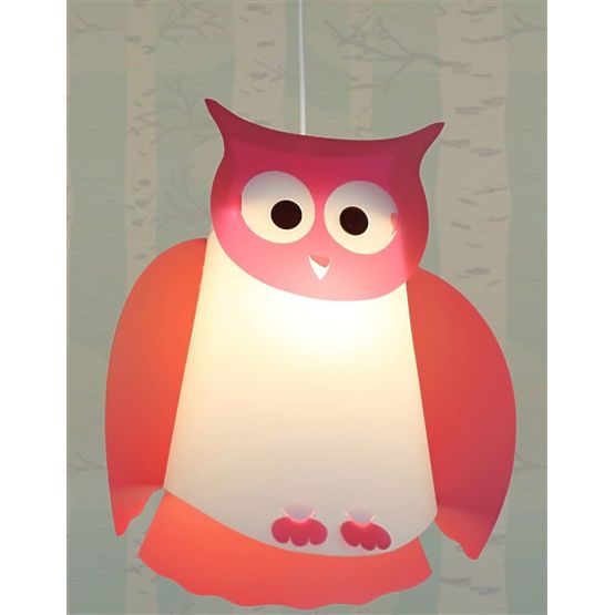 Detská lampa sovička - rôzne farby