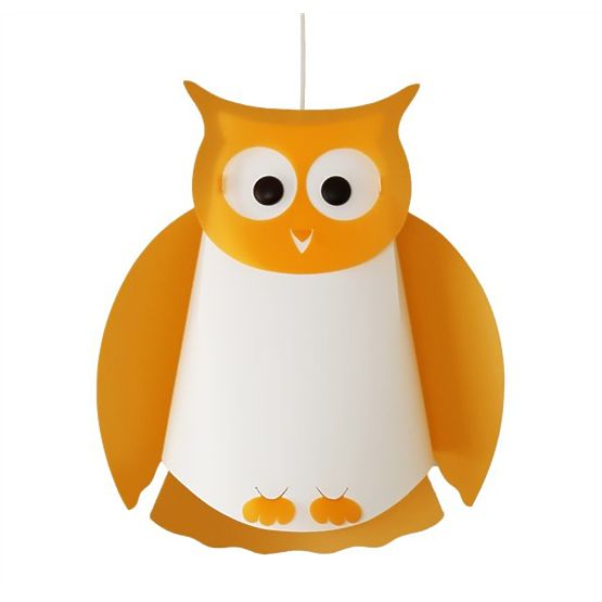 Detská lampa sovička - rôzne farby