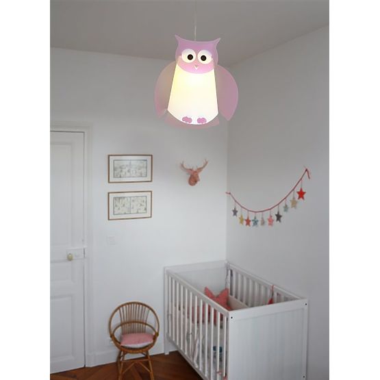 Detská lampa sovička - rôzne farby