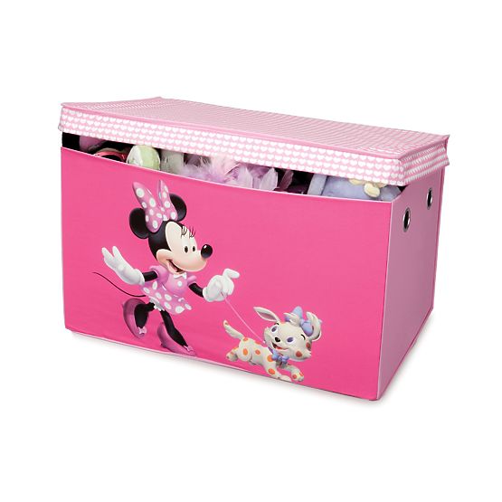Detská látková truhla - myška Minnie