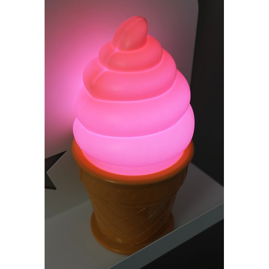 Detská LED lampa - zmrzlina - rôzne farby
