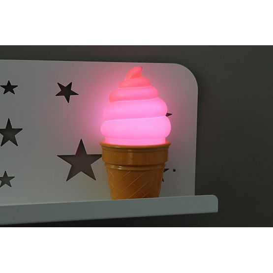 Detská LED lampa - zmrzlina - rôzne farby