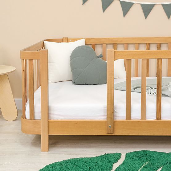 Detská Montessori buková posteľ Kate