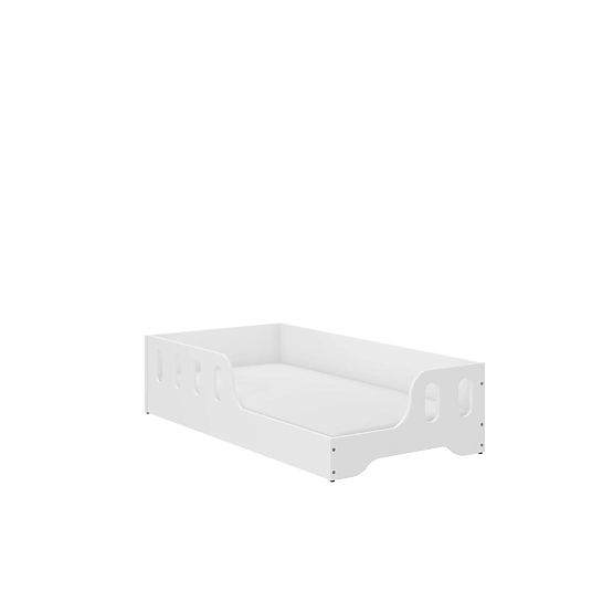 Detská Montessori posteľ Koko 140x70 cm - biela