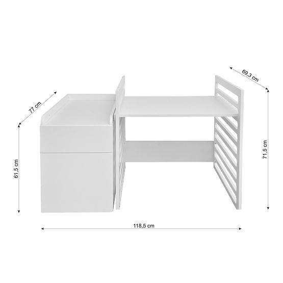 Bellamy - Prebaľovacie podložky do postieľky UP - výpredaj
