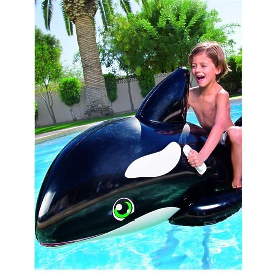 Detská nafukovacia kosatka do vody Bestway Čierna