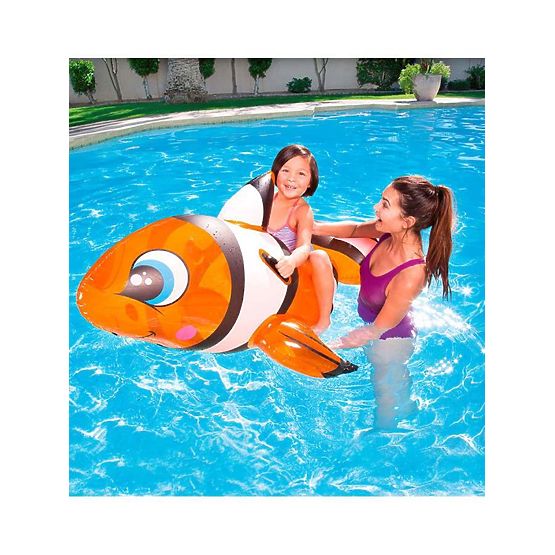 Detská nafukovacia ryba do vody Bestway Oranžová