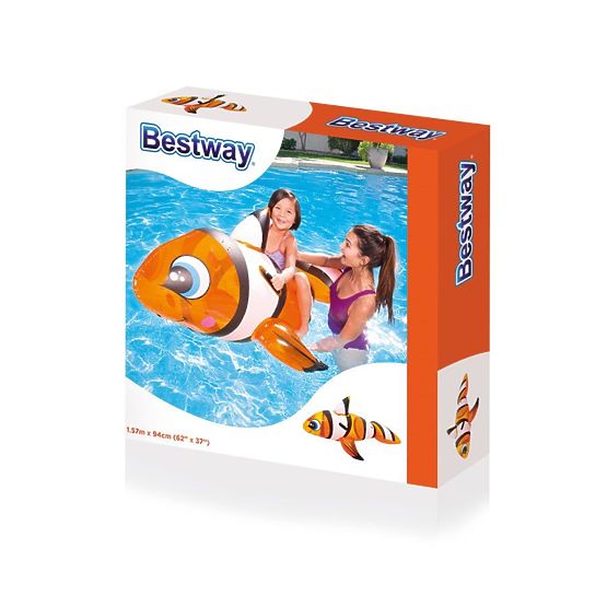 Detská nafukovacia ryba do vody Bestway Oranžová