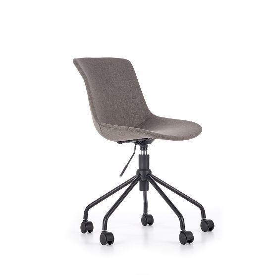 Detská otočná stolička Doblo sivá