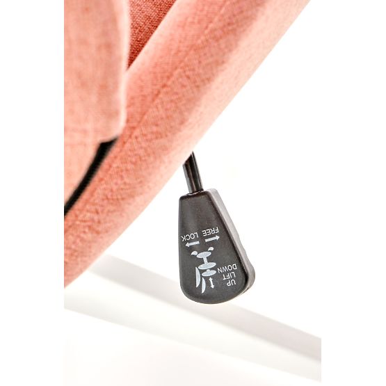 Detská otočná stolička Falcao - ružová