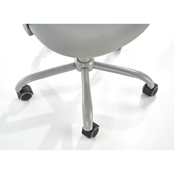 Detská otočná stolička Pure sivá