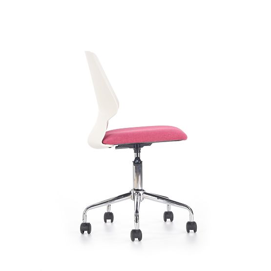 Detská otočná stolička Skate ružová