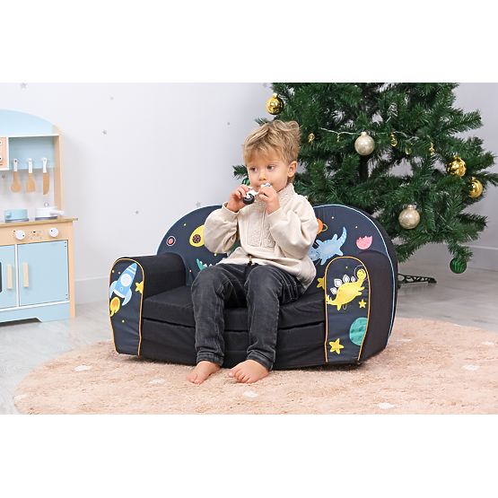 Detská pohovka - Vesmírni Dinosauri