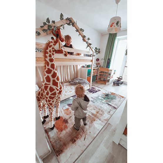 Detská poschodová posteľ domček Míle