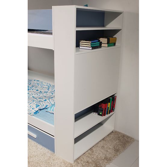 Detská poschodová posteľ s regálom Antonio