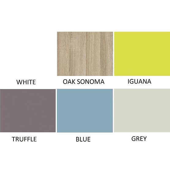 Detská poschodová posteľ s regálom Antonio