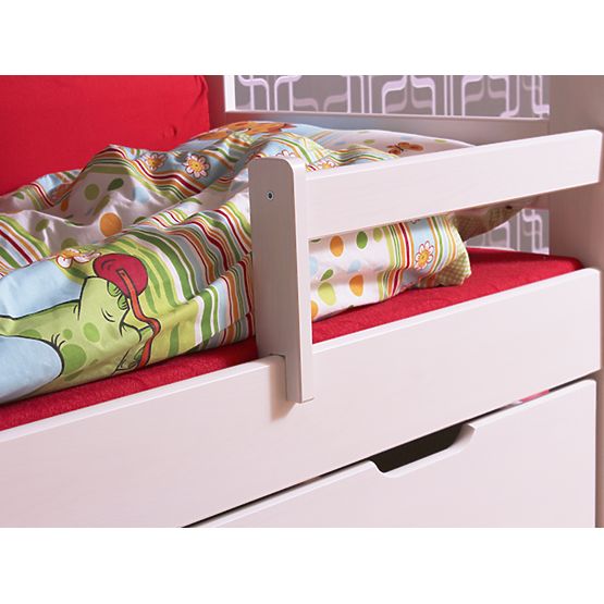 Detská poschodová posteľ WOODY - biela