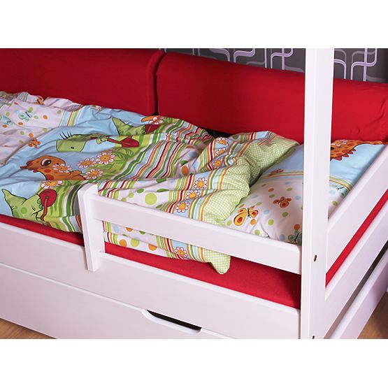 Detská poschodová posteľ WOODY - biela