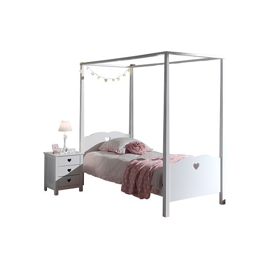 Detská posteľ Amori s nebesami 200x90 cm