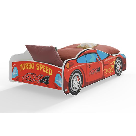 Detská posteľ auto 4x4 140x70