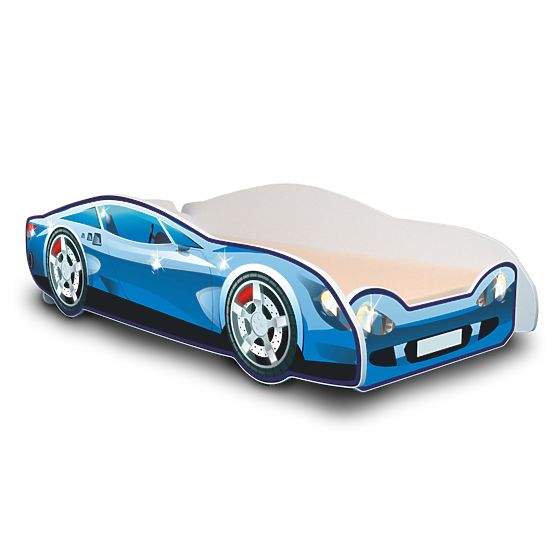 Detská posteľ - auto Speedy - modré