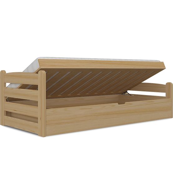 Detská posteľ David - prírodná