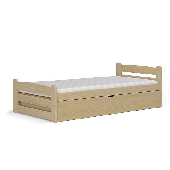 Detská posteľ David - prírodná
