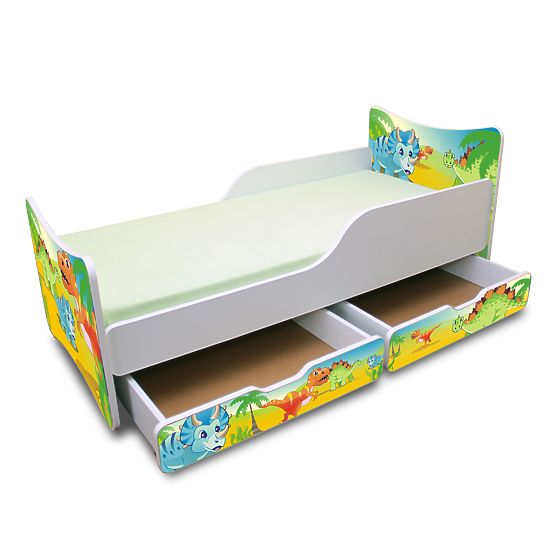 Detská posteľ - dinosauríky