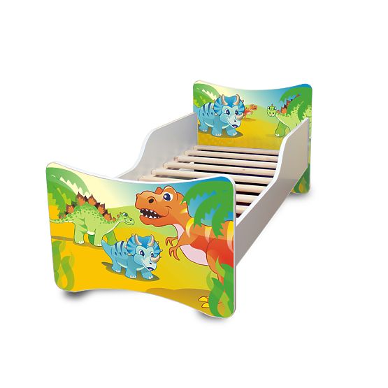 Detská posteľ - dinosauríky