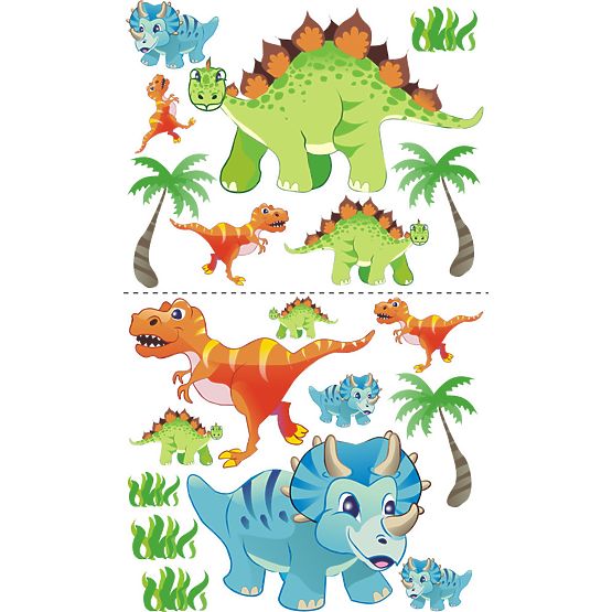 Detská posteľ - dinosauríky