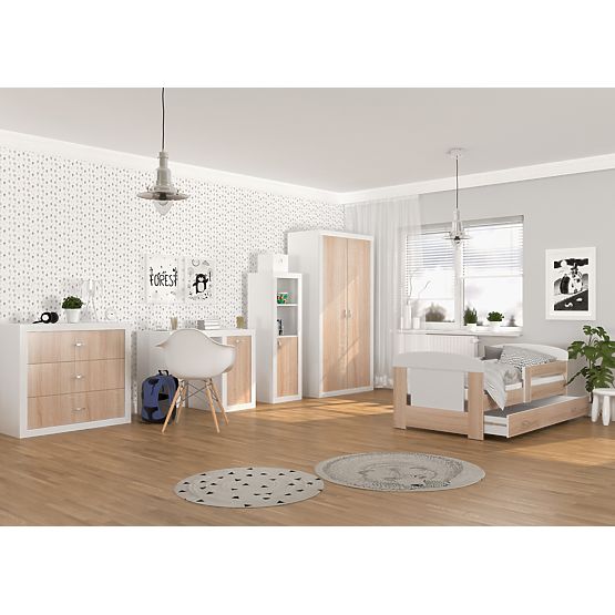 Detská posteľ Filip - dub sonoma