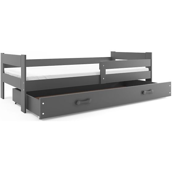 Detská posteľ Hugo 160x80 cm - sivá