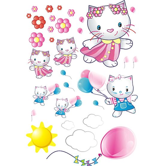 Detská posteľ mačička