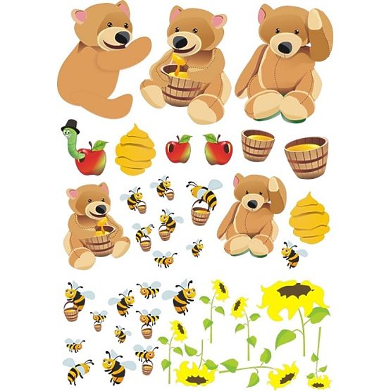 Detská posteľ - medvedík