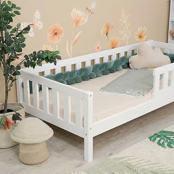 Detská posteľ Montessori Ourbaby Meadow plus - biela