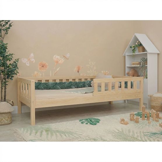Detská posteľ Montessori Ourbaby Meadow plus - prírodná