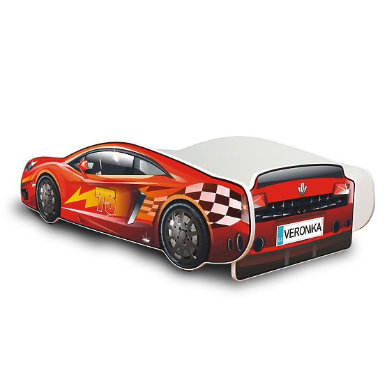 Detská posteľ - pretekárske auto