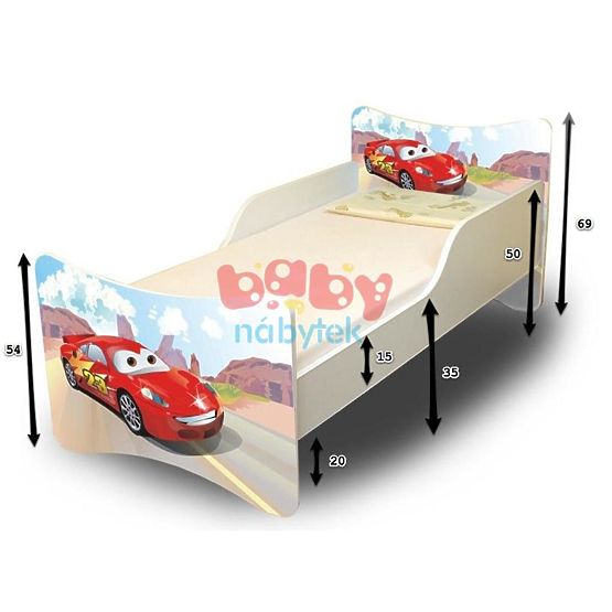 Detská posteľ - Racer
