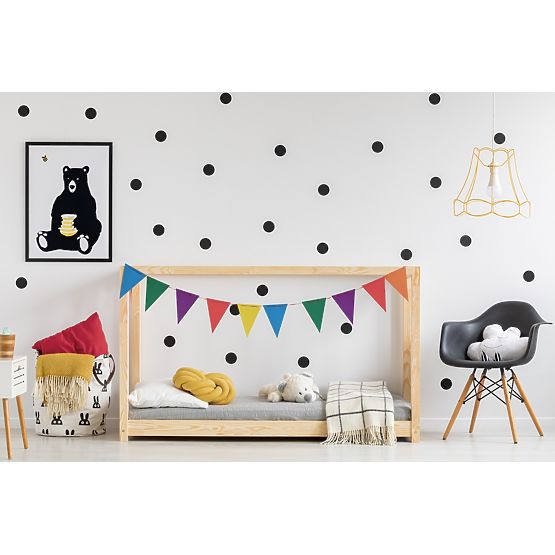 Detská posteľ s nebesami Míle