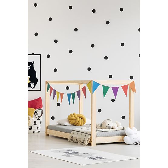 Detská posteľ s nebesami Míle