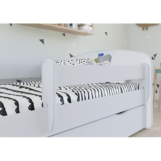 Detská posteľ sa zábranou - Ferrari