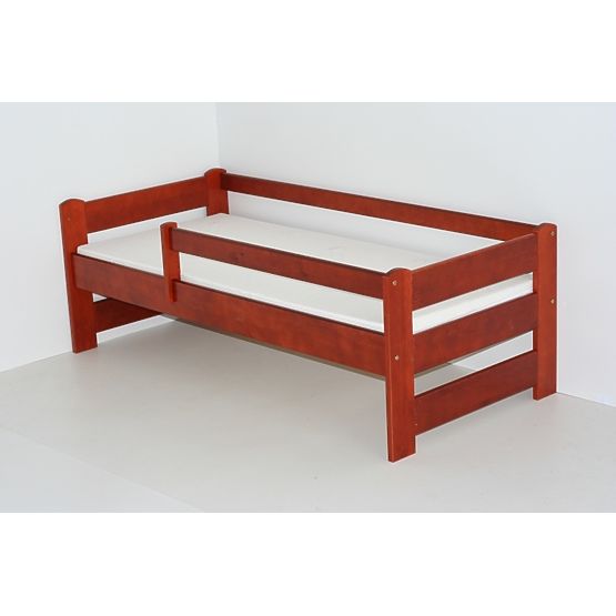 Detská posteľ so zábranou - čerešňa