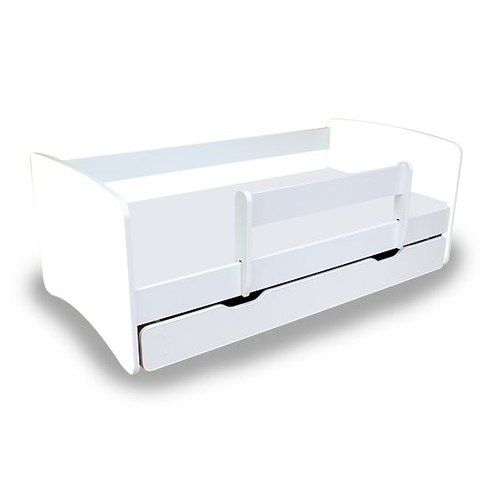 Detská posteľ so zábranou NICO - biela