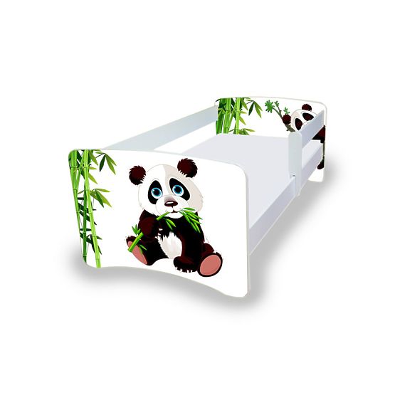 Detská posteľ so zábranou NICO - panda
