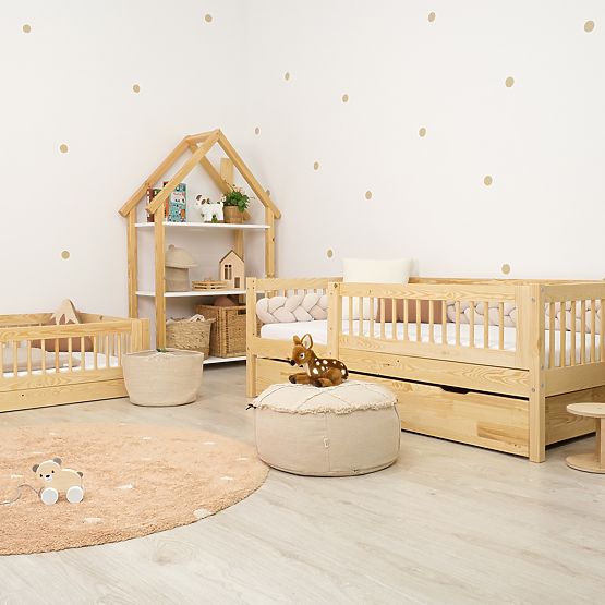 Detská posteľ Teddy Plus - prírodná