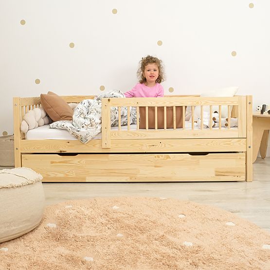 Detská posteľ Teddy Plus - prírodná